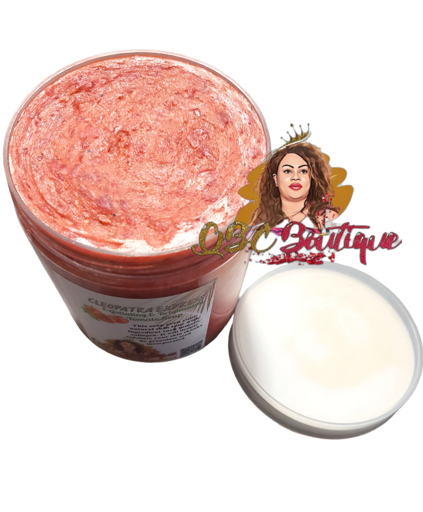 Cleopatra Express Exfoliating & Brightening tomato soap for dark & caramel skin image 3