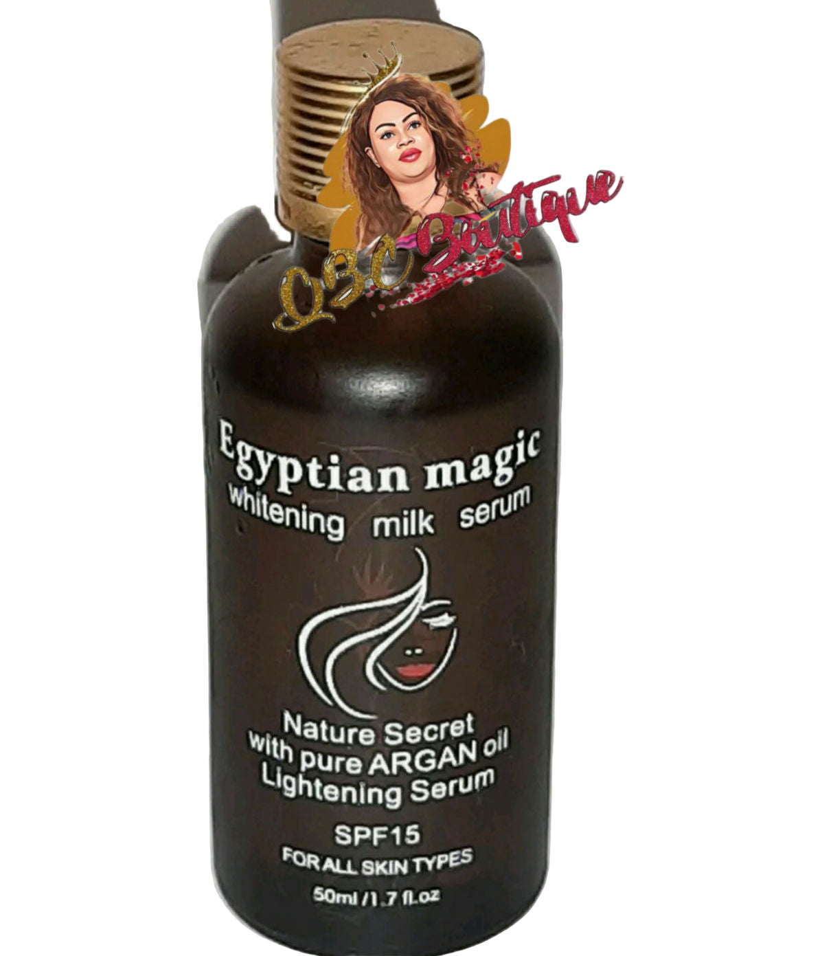 Egyptian Magic whitening milk pure Argan Oil Lightening Serum SPF 15 image 2