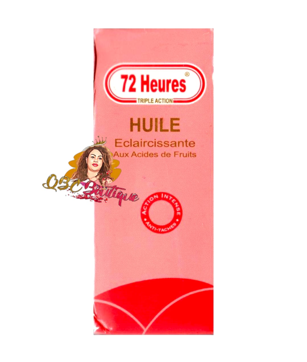 72 HEURES triple action white body oil