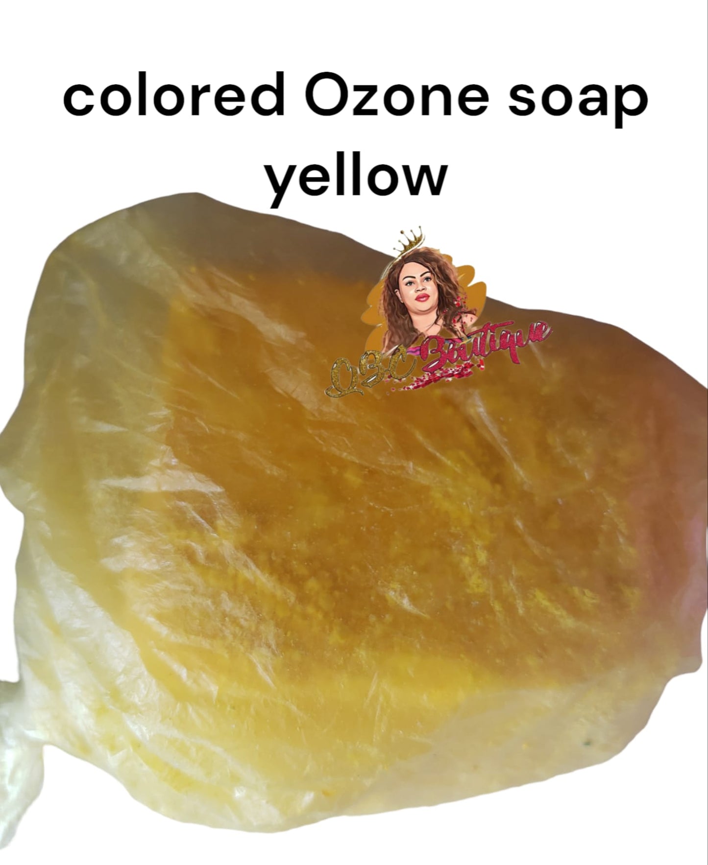 Colored Ozone treatment Soap pick a color Yellow, Pink, Blue, Orange image 1