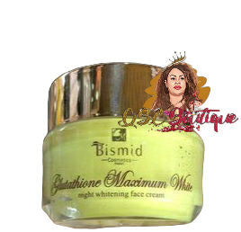 Bismid white arbutin & kojic cream+serum+exclusive bath+maximum white face cream image 2