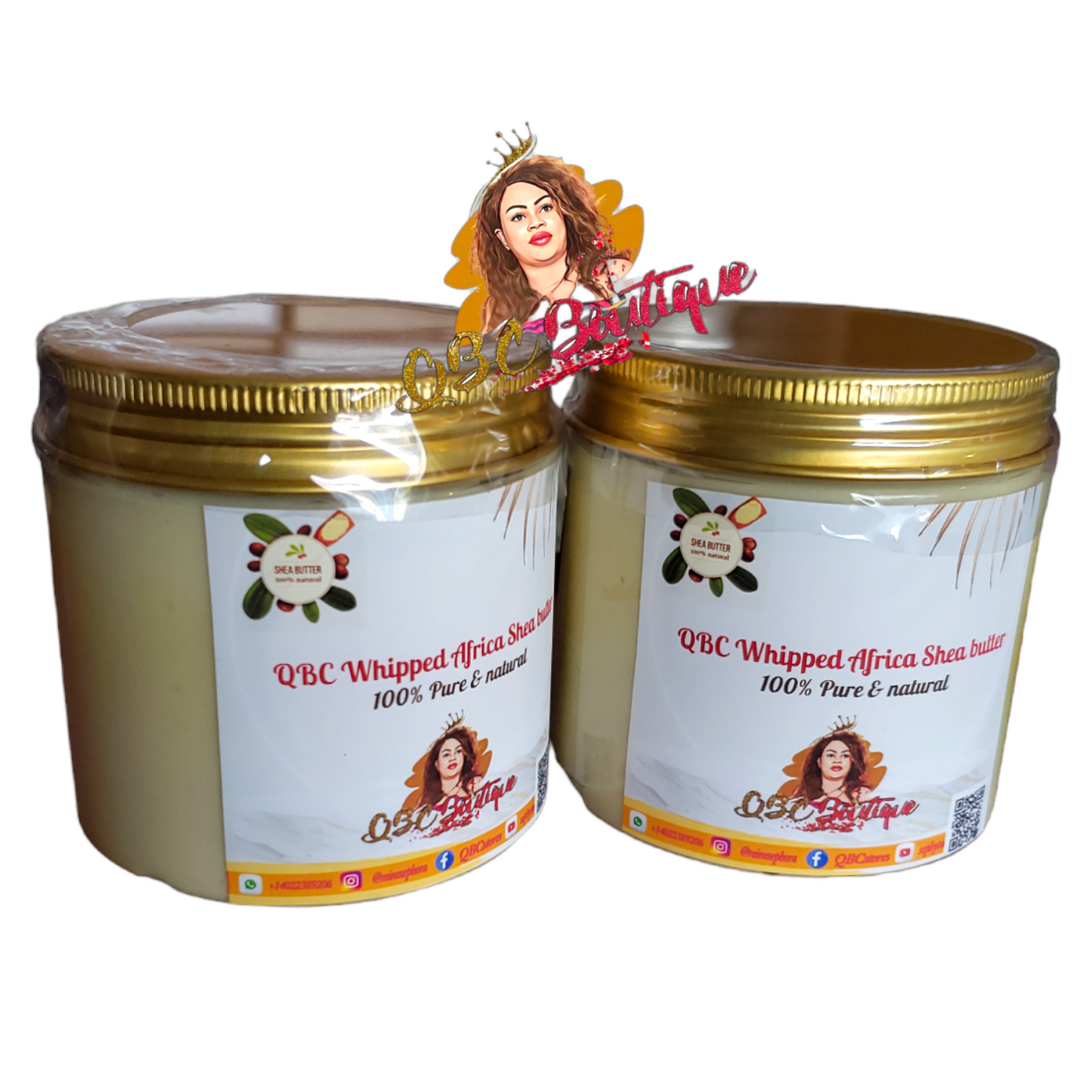 Natural and Organic Whipped African Shea Butter