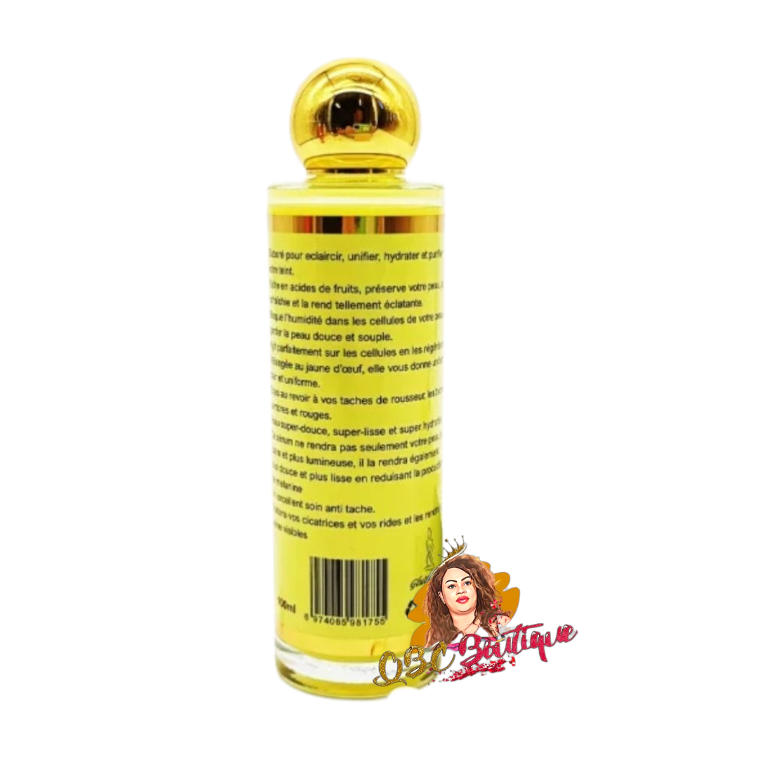 Anti-tache magic
Enriched with essential oils, triple action fruit acid serum