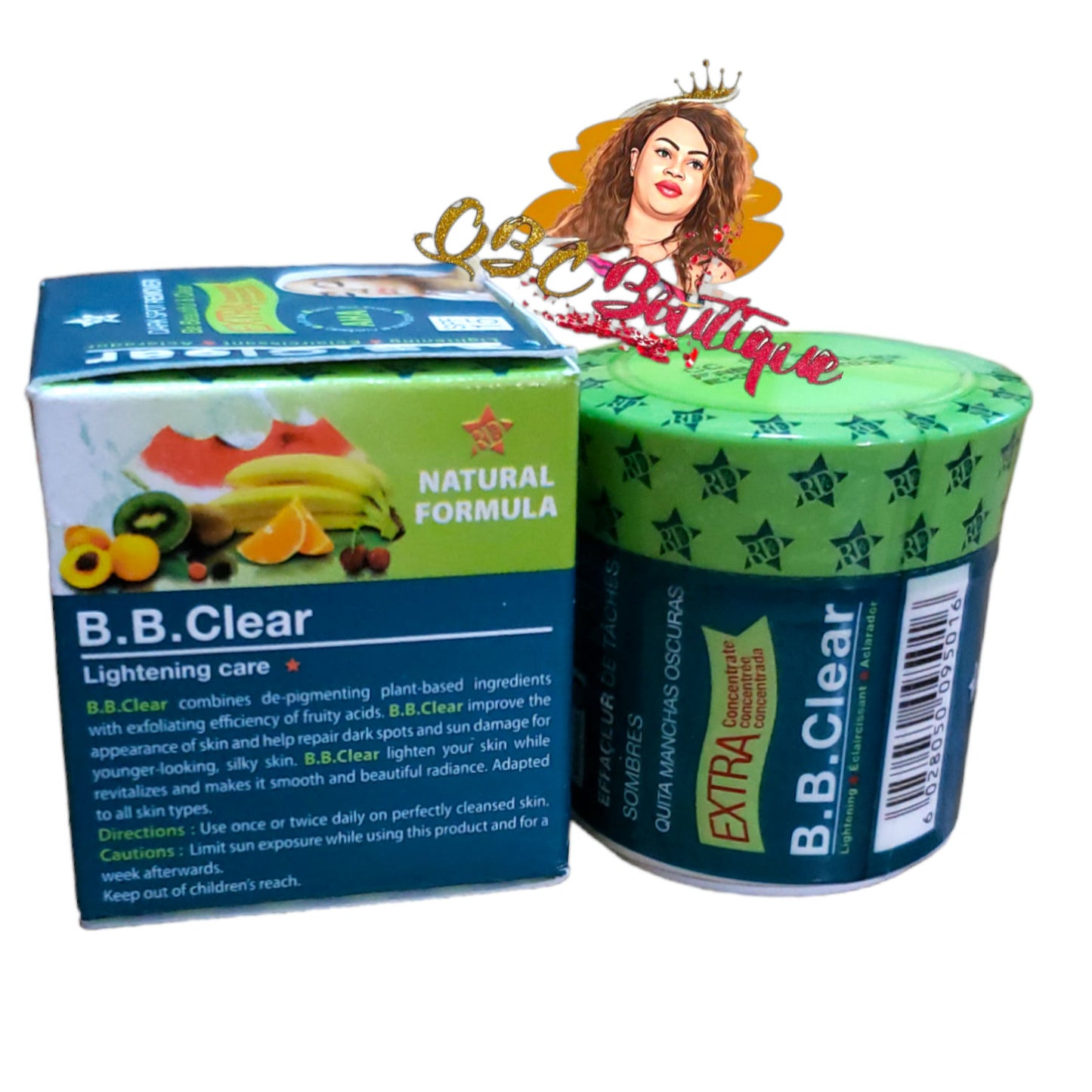 BB Clear AHA Extra Whitening Face Cream Very Effective. image 0
