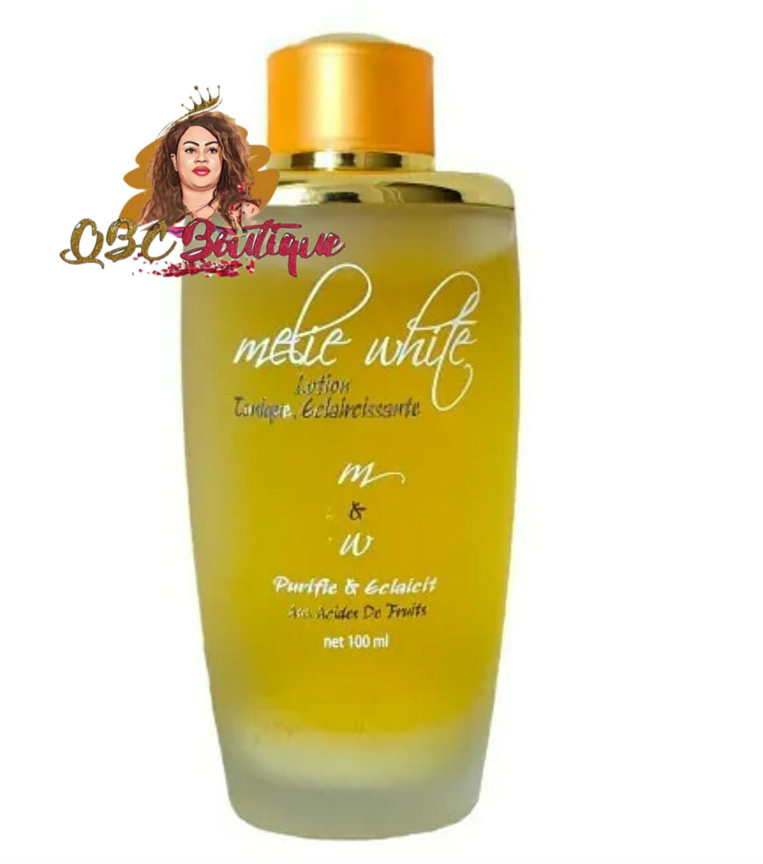 Melis white Whitening Tonic Lotion anti stain & scars yellow 100ml  image 2