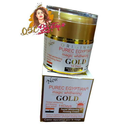 Original purec Egyptian magic gold facial whitening and firming cream image 0