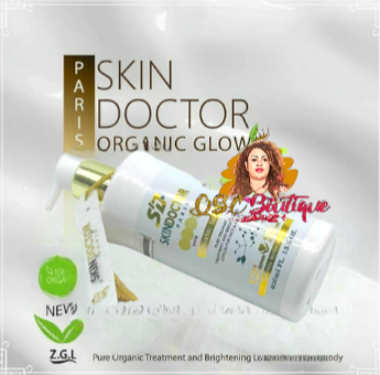 Skin Doctor paris organic Glow lotion set