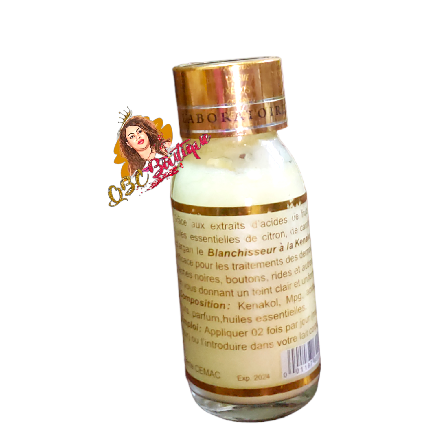 blanchisseur a la kenakol super lightening with fruit Acid from luxe cosmetic  image 2