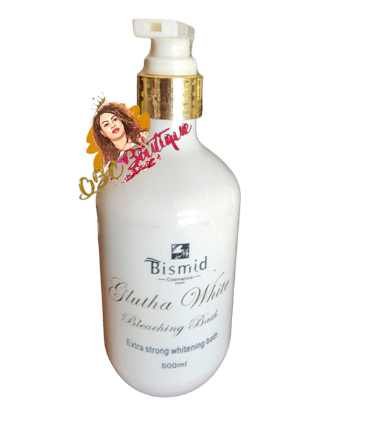 Bismid gluta white bleaching Bath extra strong whitening bath image 0