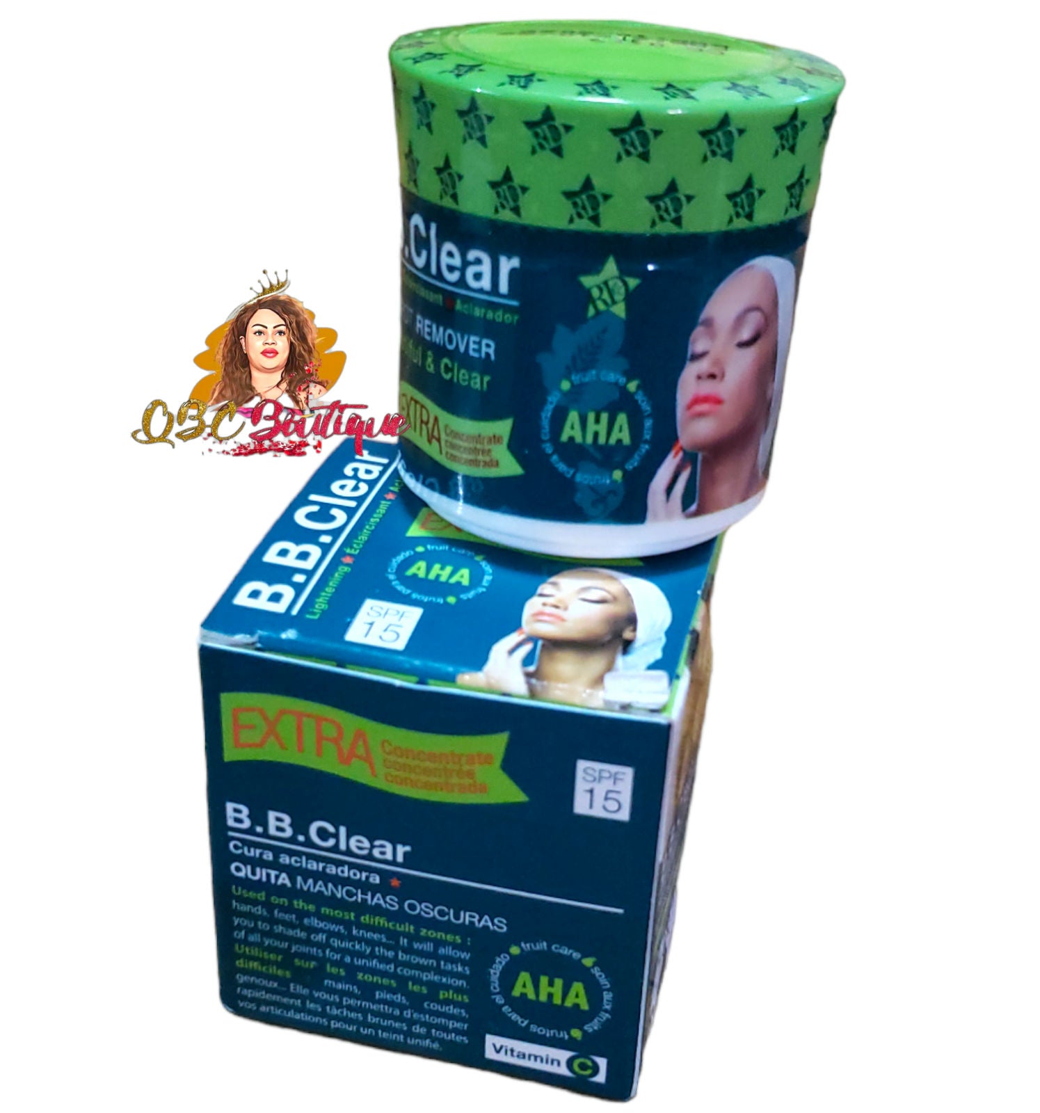BB Clear AHA Extra Whitening Face Cream Very Effective. image 1