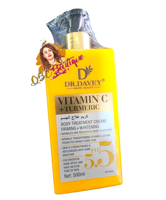 DR. Davey Vitamin C Plus tumeric body lotion firming and whitens  image 0