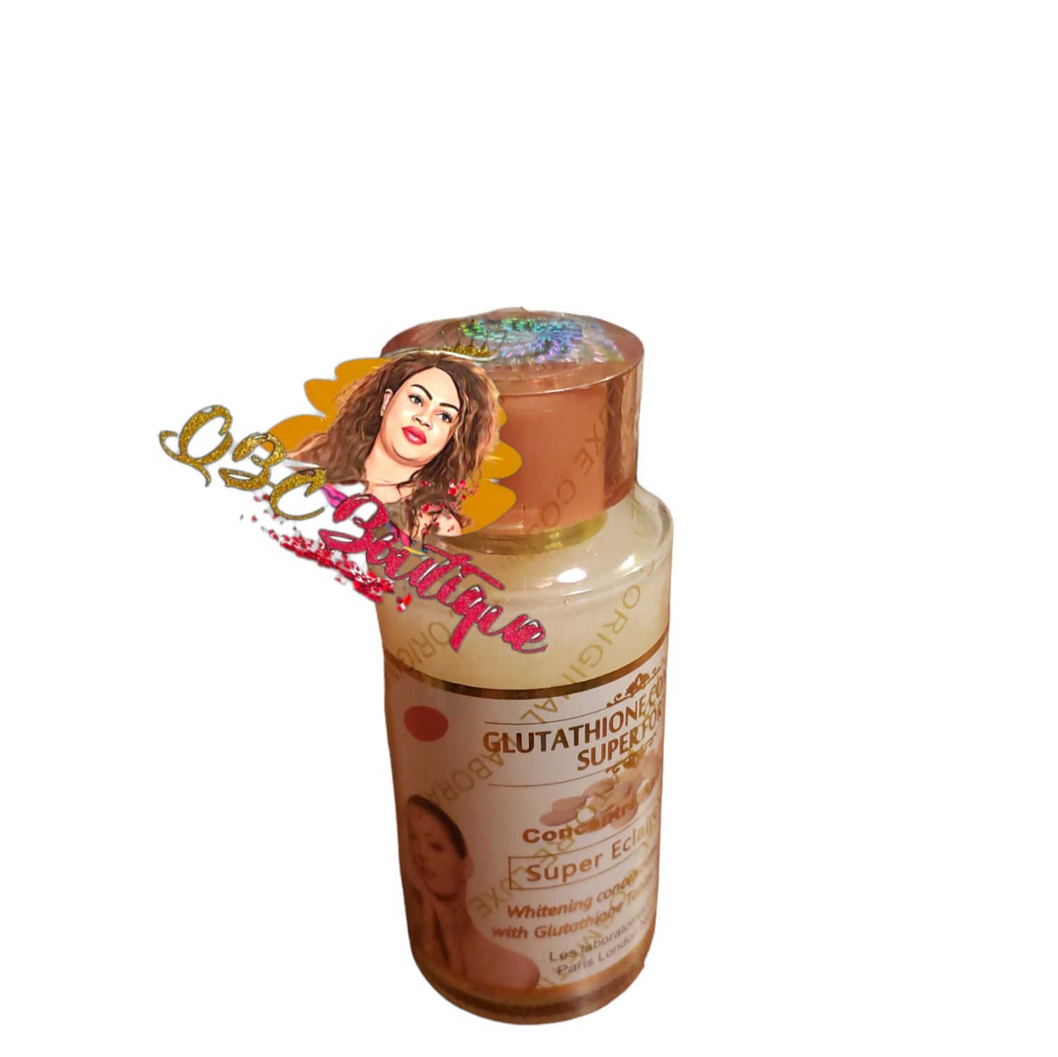 skin Doctor paris Gluta Glow lightening body milk set glutathione Soap and serum image 2