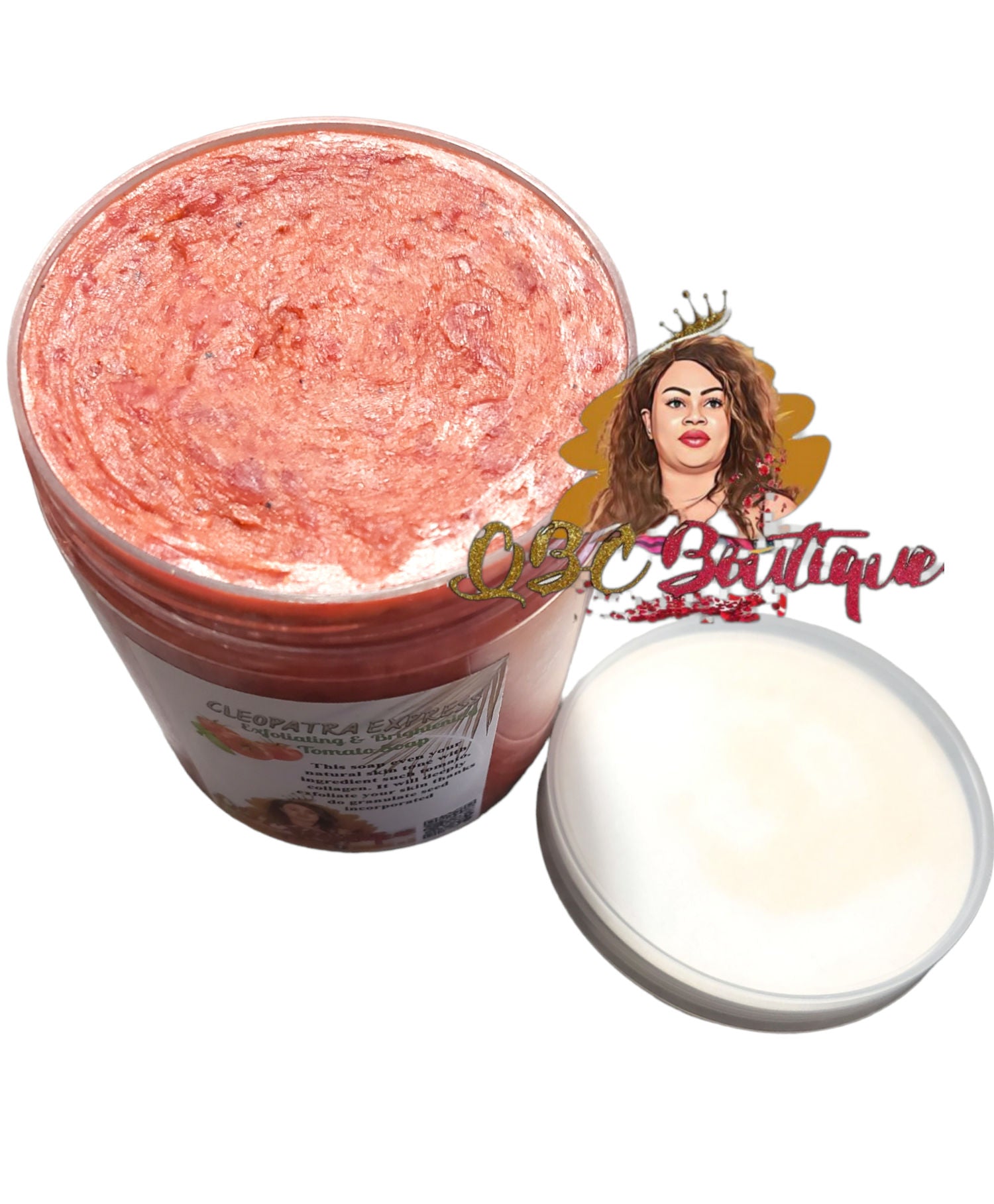 Cleopatra Express Exfoliating & Brightening tomato soap for dark  & caramel skin image 3