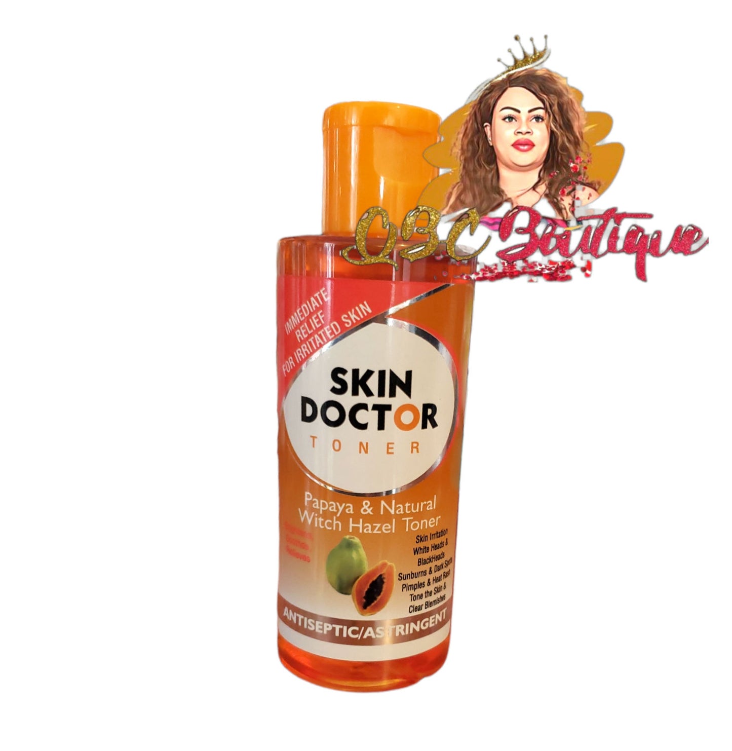 Skin doctor papaya and natural witch hazel toner cleanser 100ml image 0
