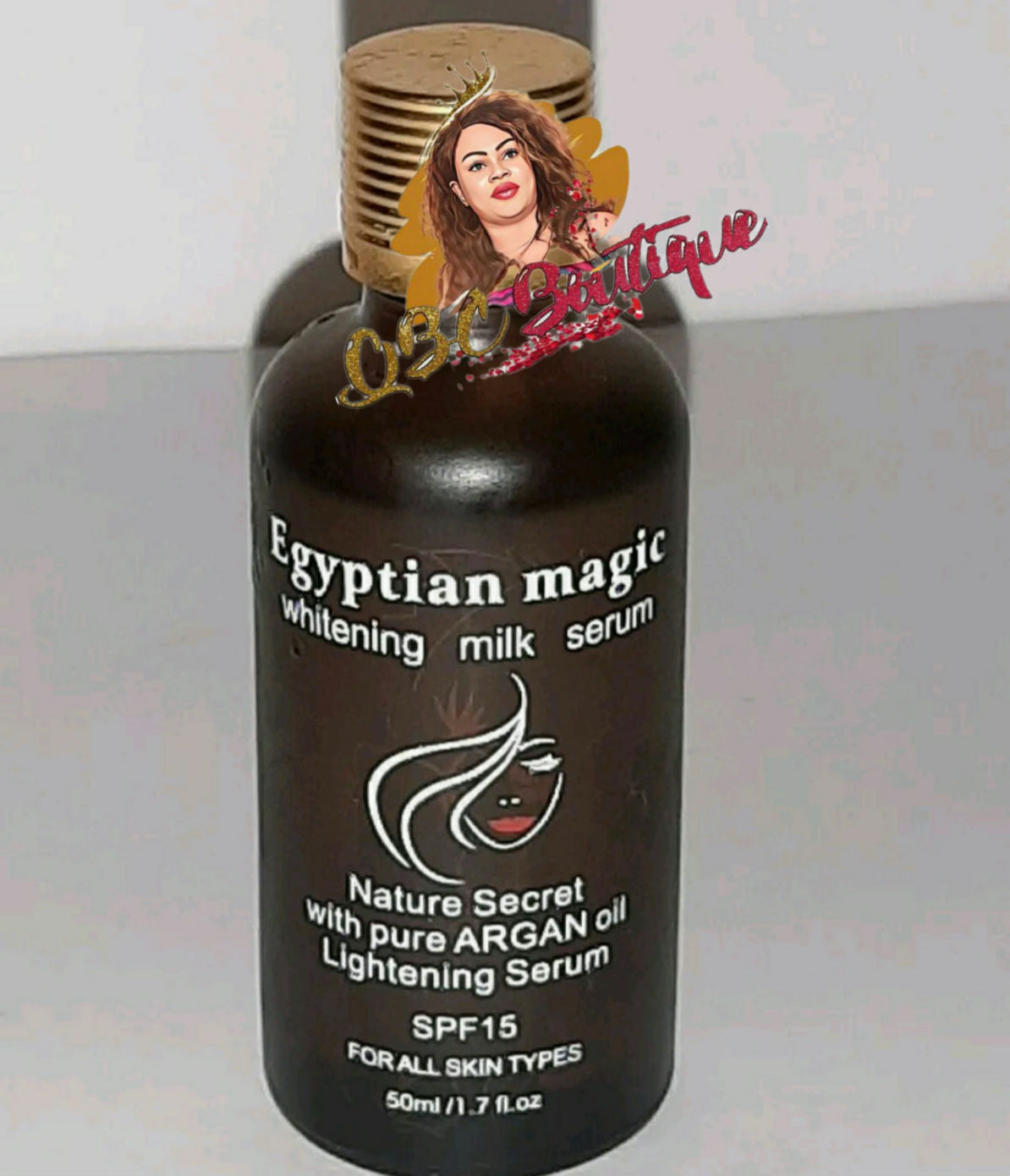 Egyptian Magic whitening milk pure Argan Oil Lightening Serum SPF 15 image 2