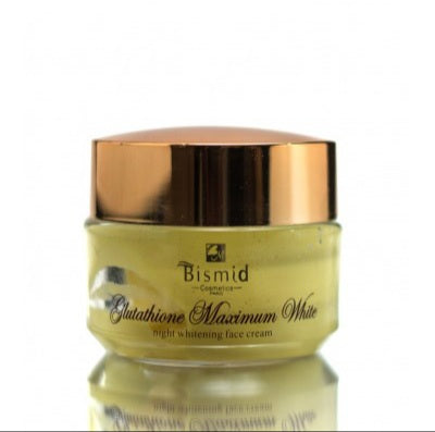 Bismid Glutathione Maximum White Night Whitening face Cream image 1