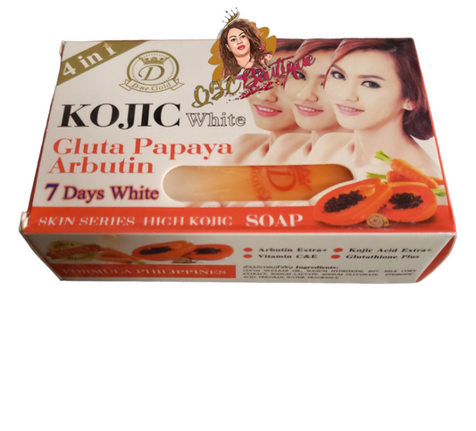 Kojic White Gluta Papaya Arbutin 7 Days Soap