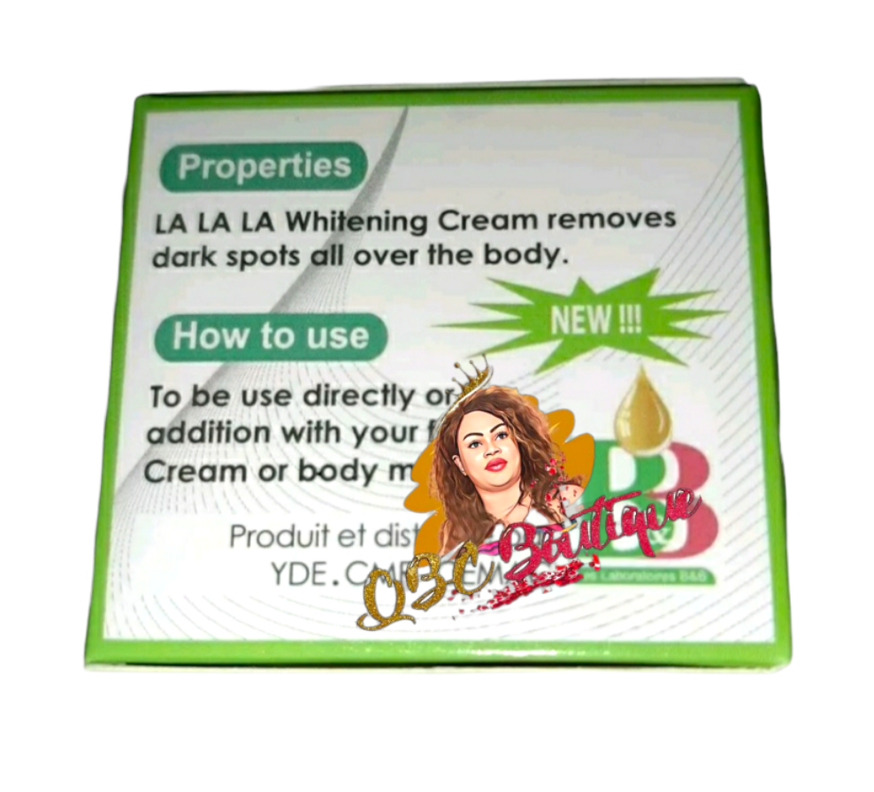 La La La face cream