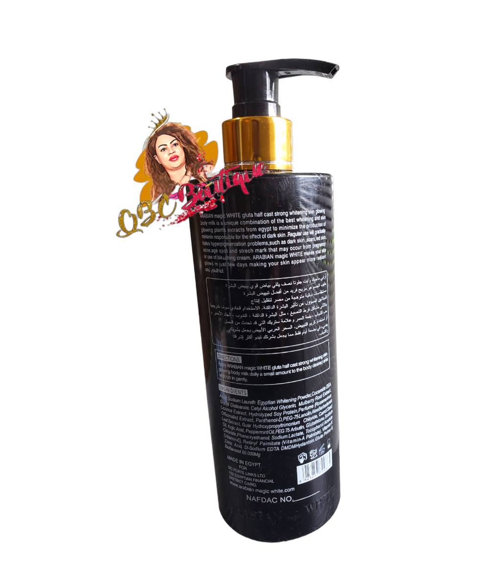 Arabian magic White Gluta Half Cast Strong skin Glowing Body Milk
