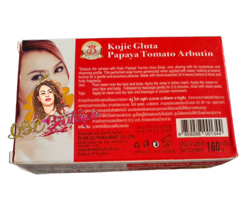 Kojic white Gluta PAPAYA Tomato Arbutin Soap