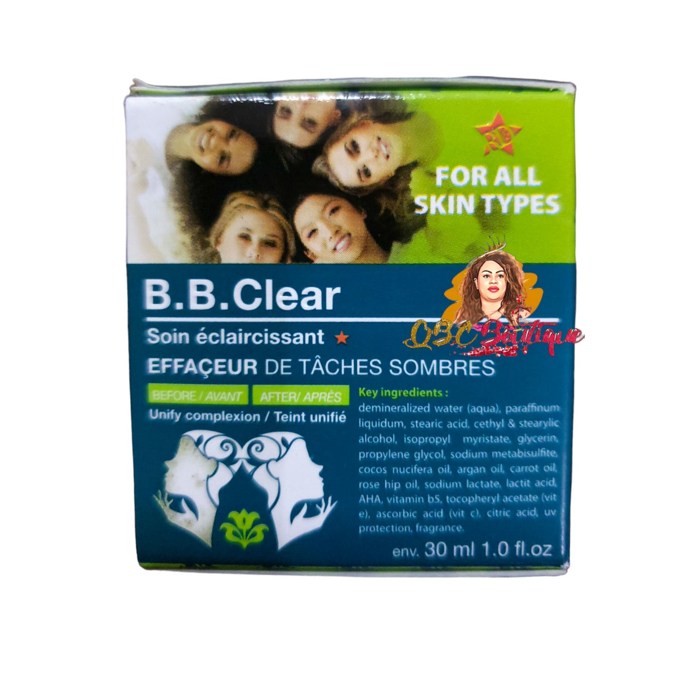 BB Clear AHA Extra Whitening Face Cream Very Effective. image 2