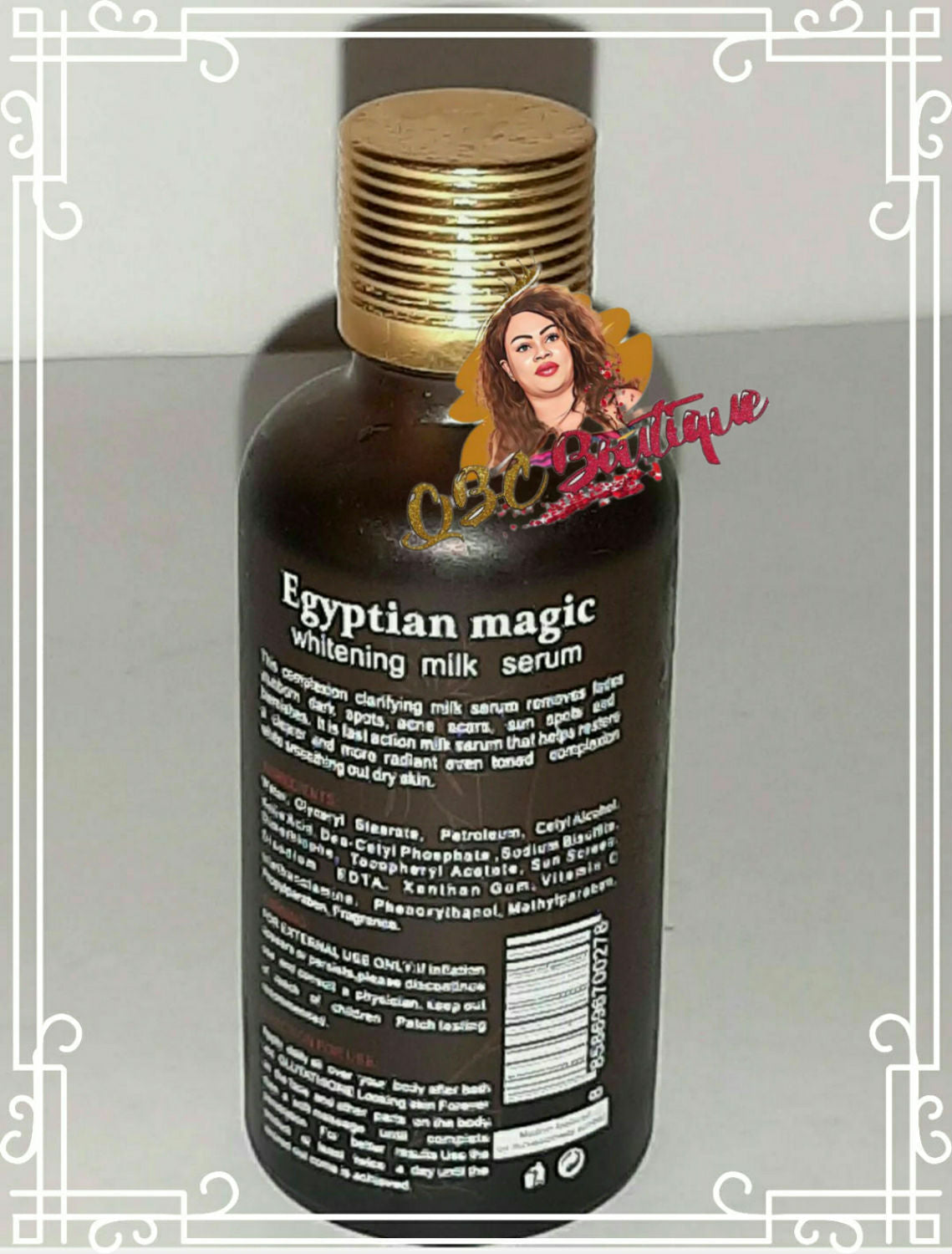 Egyptian Magic whitening milk pure Argan Oil Lightening Serum SPF 15 image 1