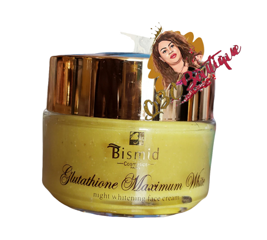 Bismid Glutathione Maximum White Night face Cream