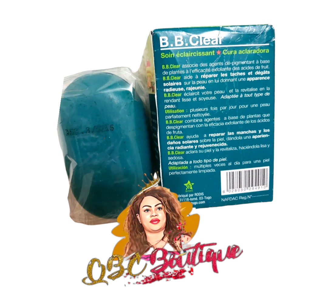 B.B CLEAR AHA UNIFYING SKIN LIGHTENING Soap  image 1