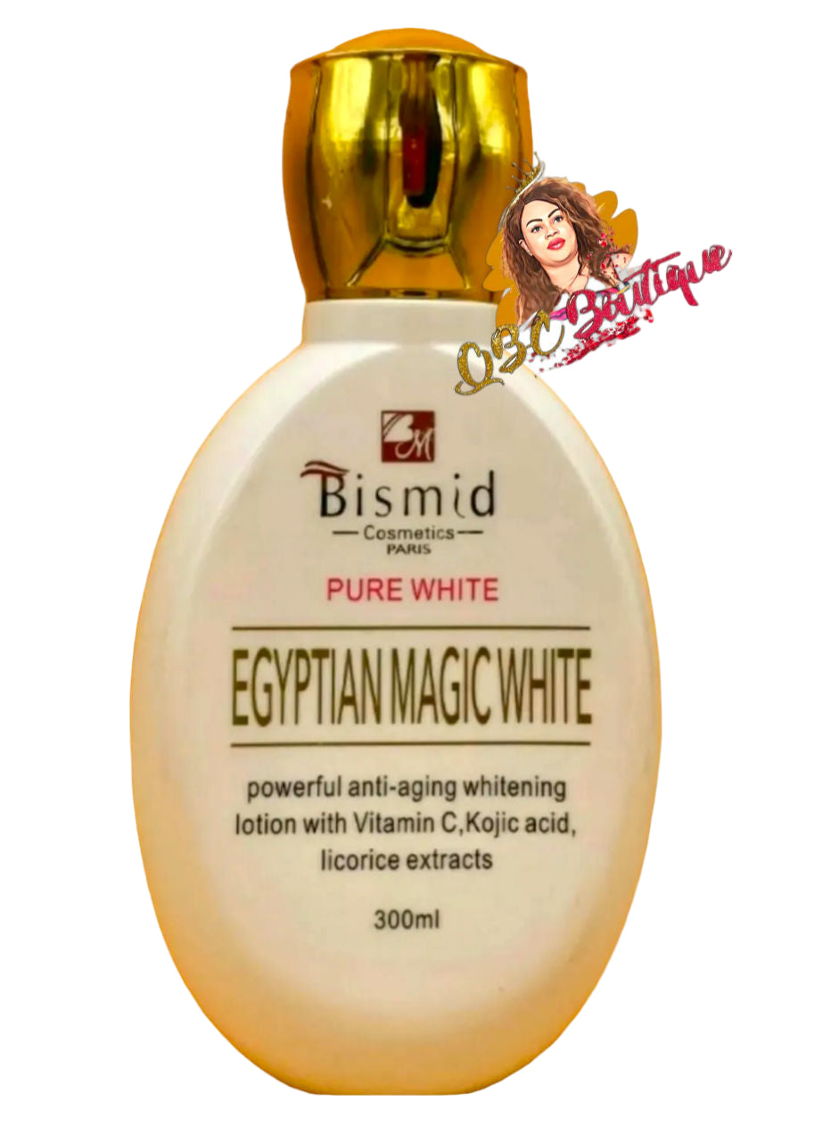 Bismid Egyptian Magic White Lotion 300ml pure white. image 0