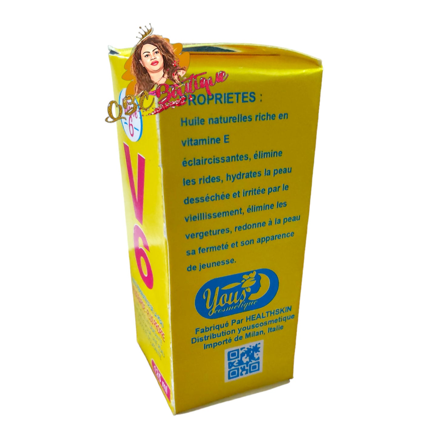 Vitesse 6 oil skin repair and hydrating oil super whitening oil. image 1