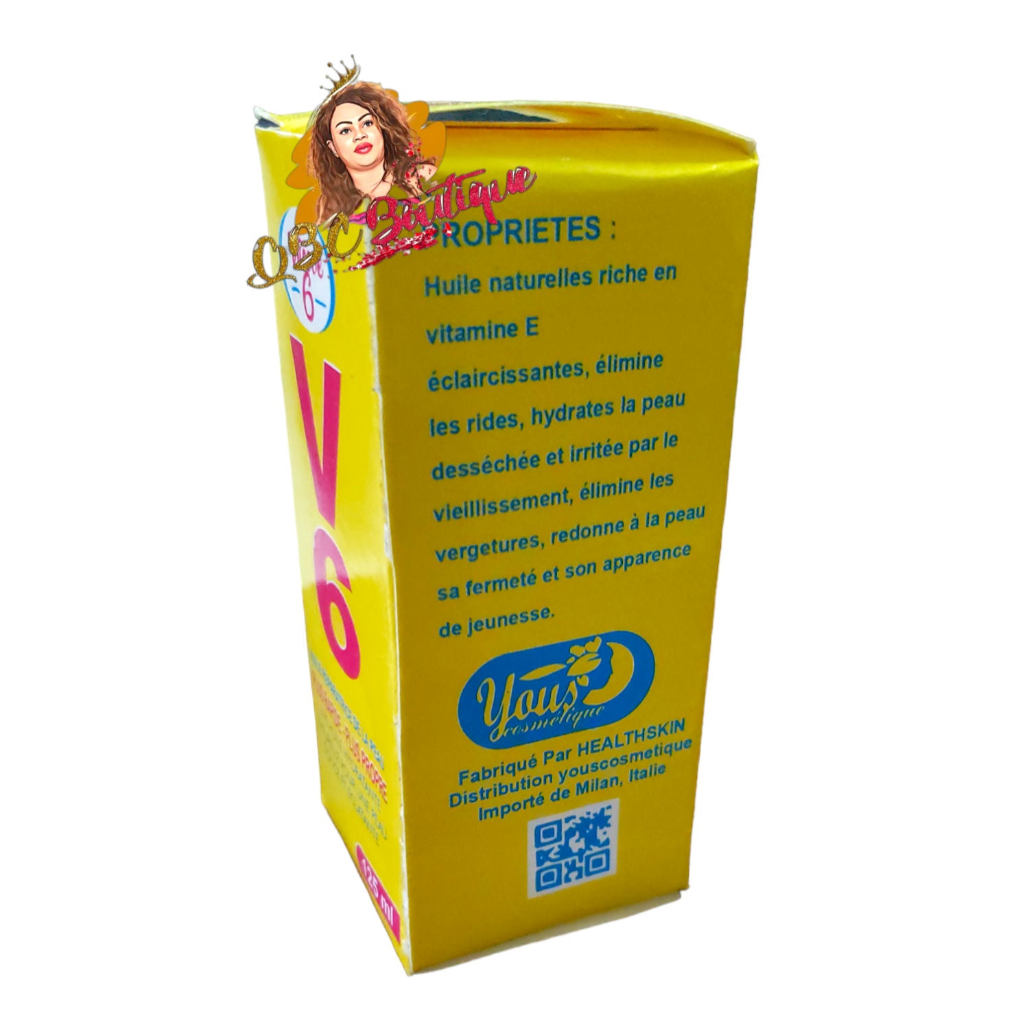 Vitesse 6 oil skin repair and hydrating oil super whitening oil. image 1