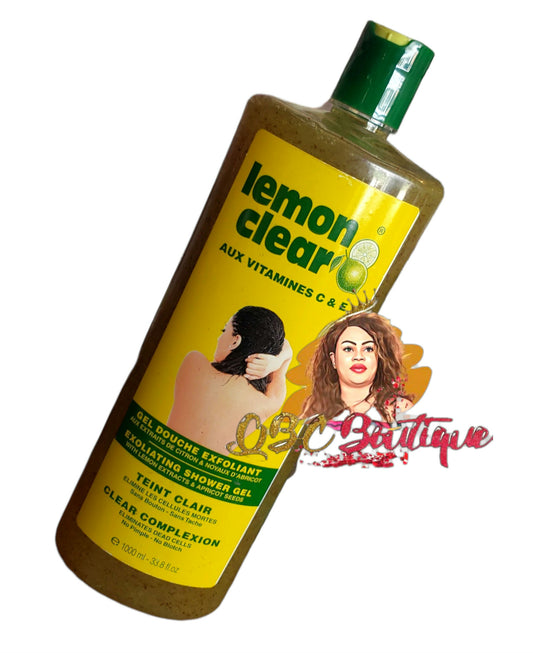 Lemon Clear With Vitamin C & E Whitening and exfoliating Shower Gel 1000ml
 image 0