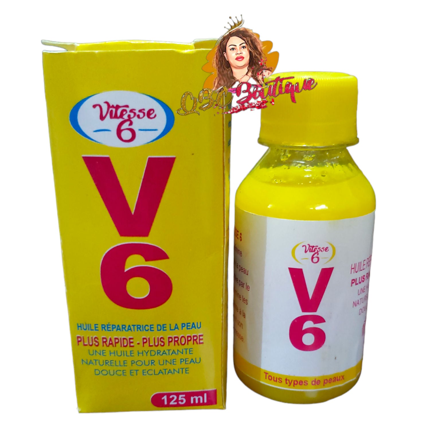 Vitesse 6 oil skin repair and hydrating oil super whitening oil. image 0