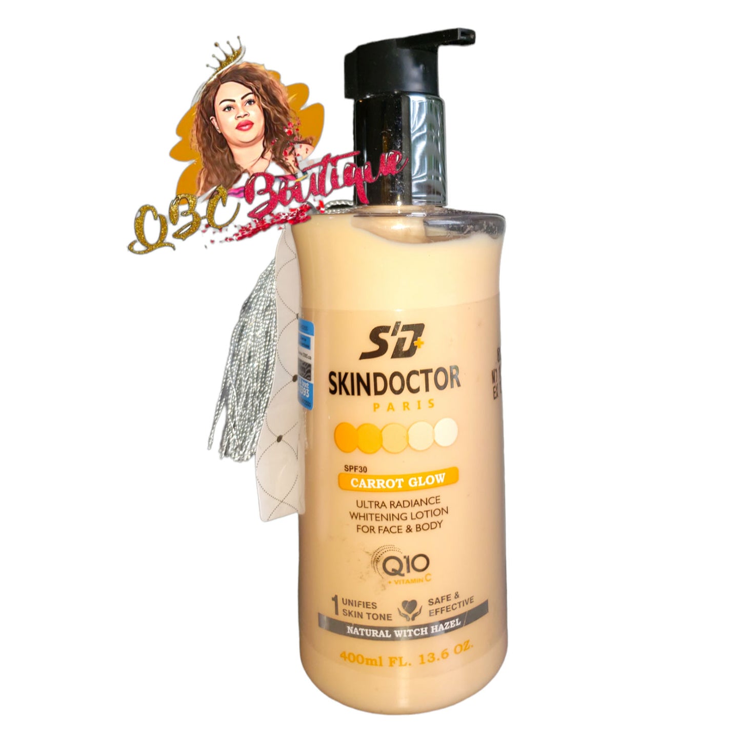 SKIN DOCTOR PARIS CARROT GLOW ULTRA RADIANCE WHITENING LOTION FOR FACE AND BODY image 0