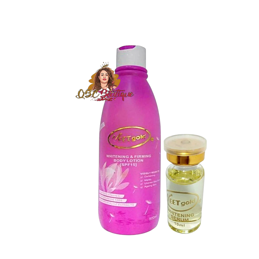Veet gold white and firm body lotion 500ml with SPF15