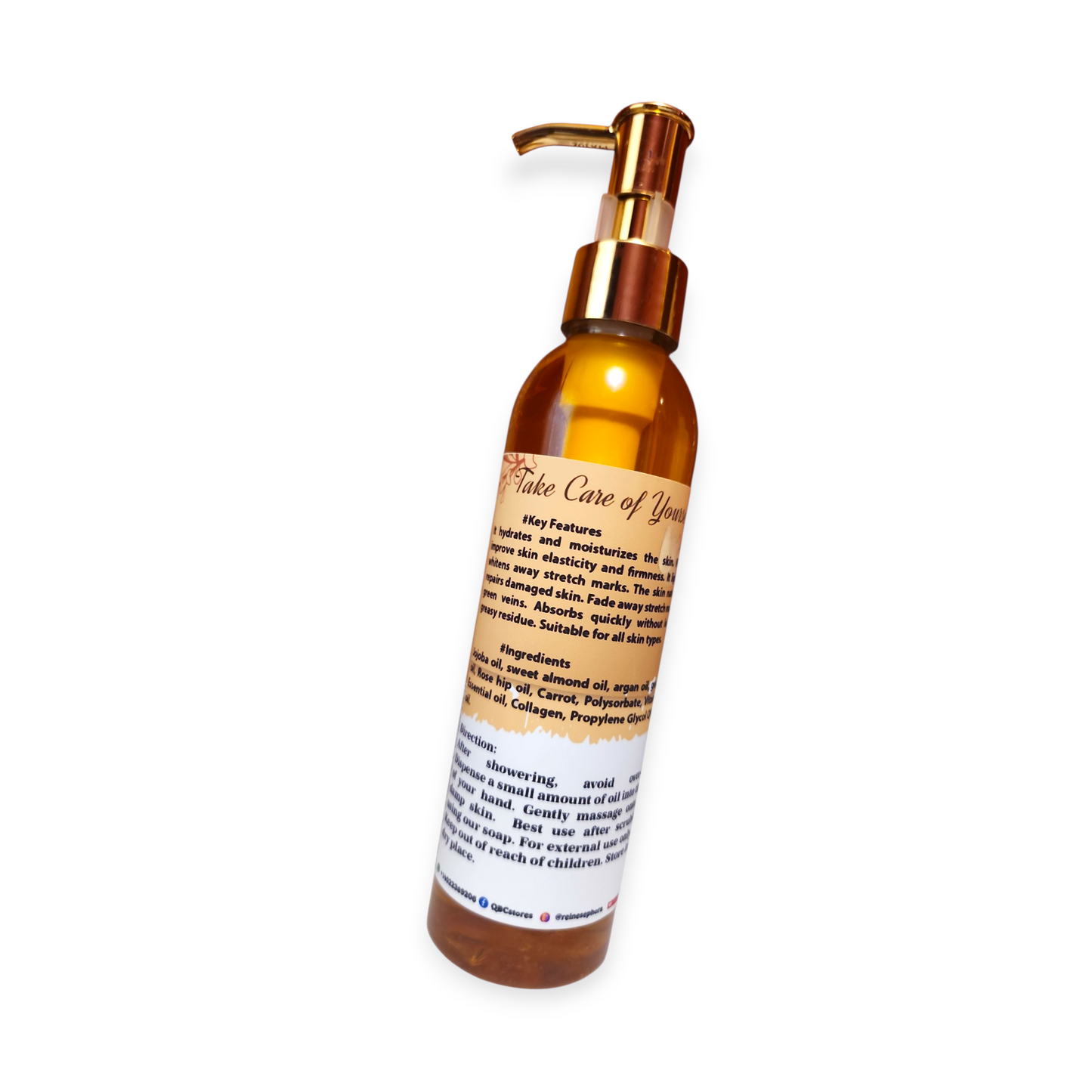 Cleopatra White Luxury Body Oil