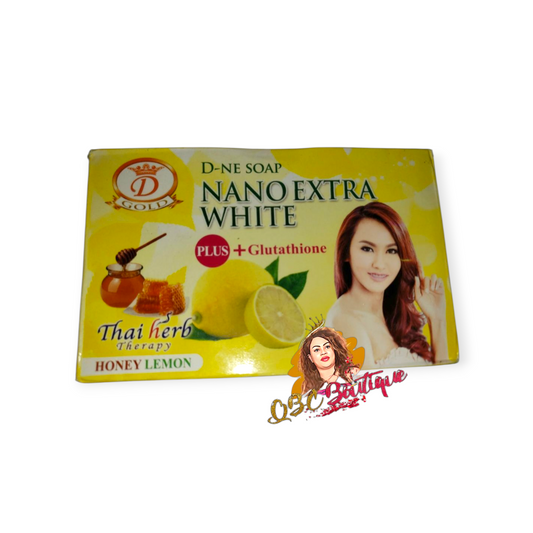Nano Extra white plus Glutathione honey and lemon soap