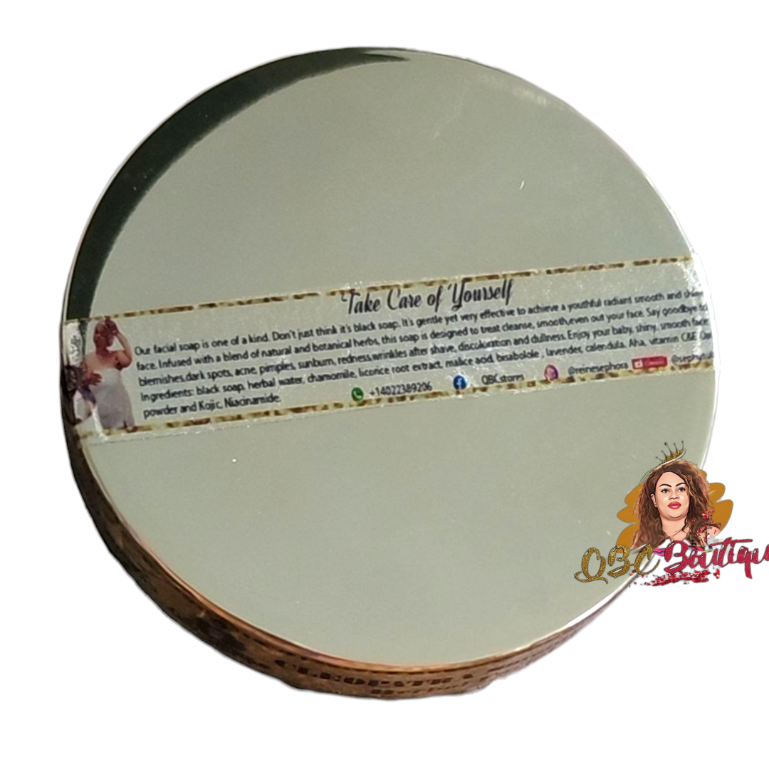 Revival Smooth and Shine facial black soap