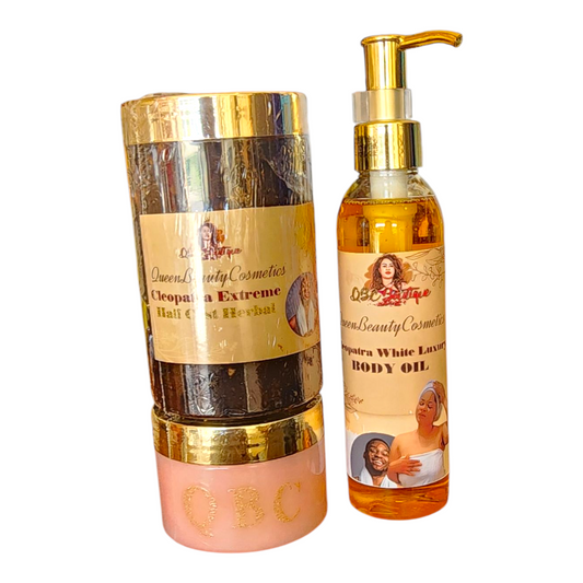 Luxury White Skin Revival Scrub Set Scrub Oil Soap